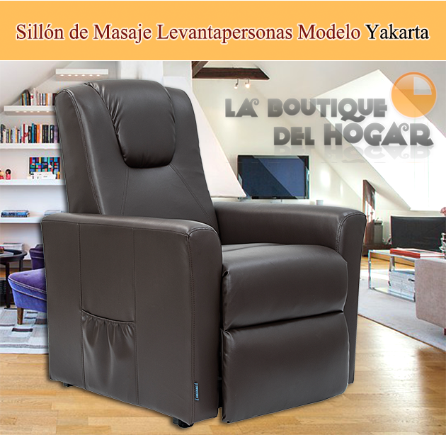 Sillón de Masaje Relax Levantapersonas Modelo Yakarta