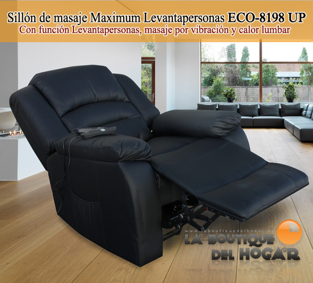 Sillón de Masaje Maximum Levantapersonas ECO-8198 UP