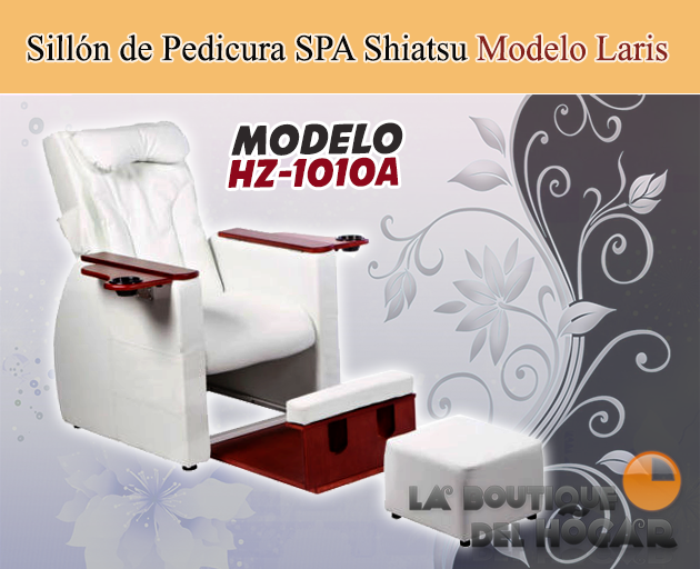 Sillón de Pedicura SPA con masaje Shiatsu Modelo Laris