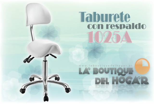 Taburete con respaldo Modelo 1025A