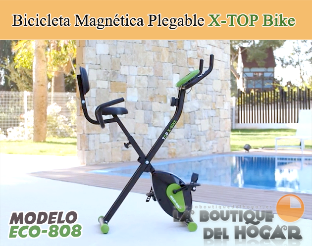 Bicicleta Magnética Plegable Indoor X-TOP Modelo ECO-808