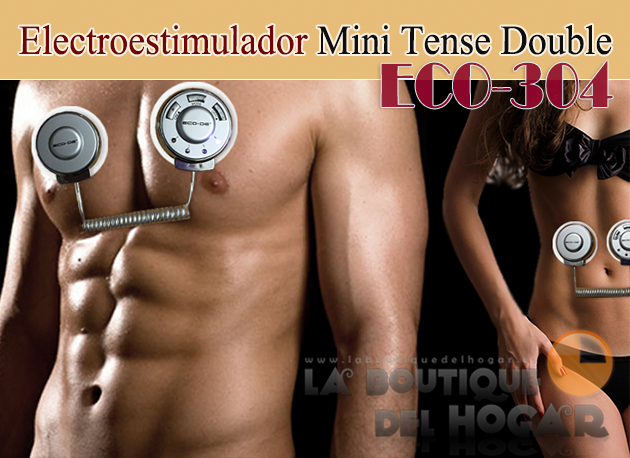 Electroestimulador portátil Mini Tense Double Modelo ECO-304