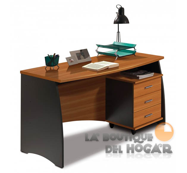 Escritorio de oficina con cajonera Modelo Enzo