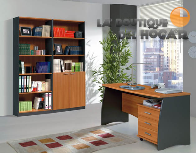 Escritorio de oficina con cajonera Modelo Enzo