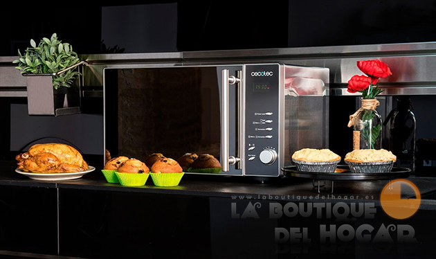 Microondas Cecotec Convection de Acero Inoxidable con Grill