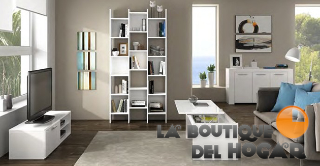 Estantería Alta de diseño con estantes Modelo Macao