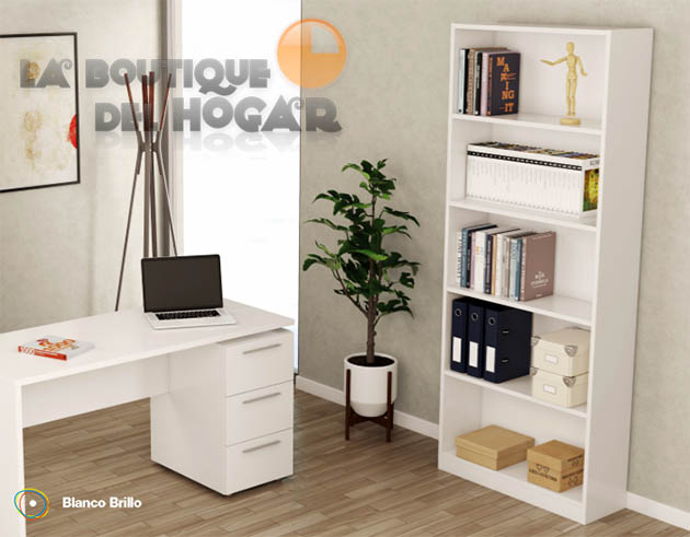 Estantería Alta de diseño con estantes Modelo Theon