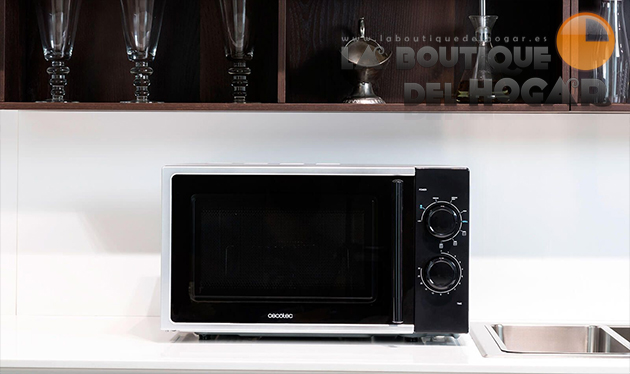 Microondas Cecotec Silver color plata con Grill