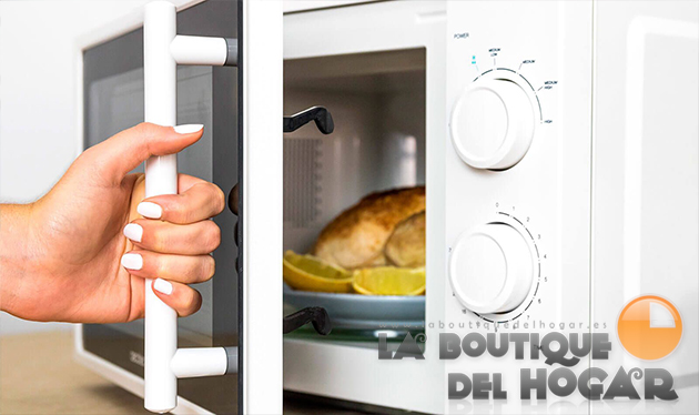 Microondas Cecotec White color blanco de 20 litros con 700W de potencia