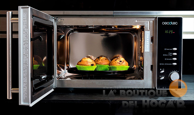 Microondas Cecotec Convection de Acero Inoxidable con Grill