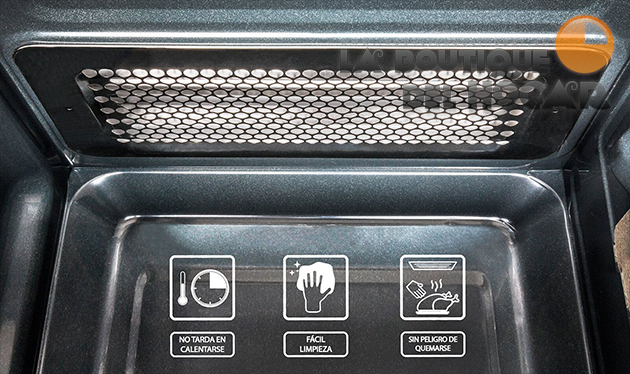 Microondas Cecotec Steel de Acero Inoxidable con Grill