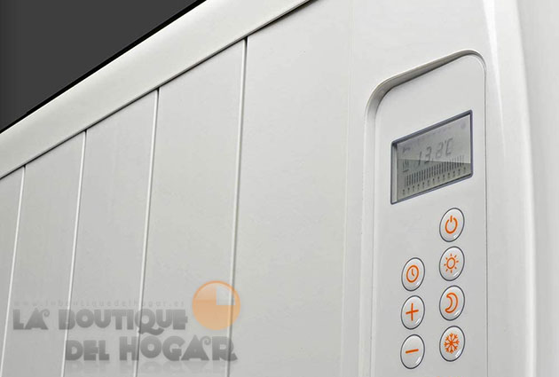 Radiador Emisor Término con cristal templado y App móvil LBH Wifi Warm 900