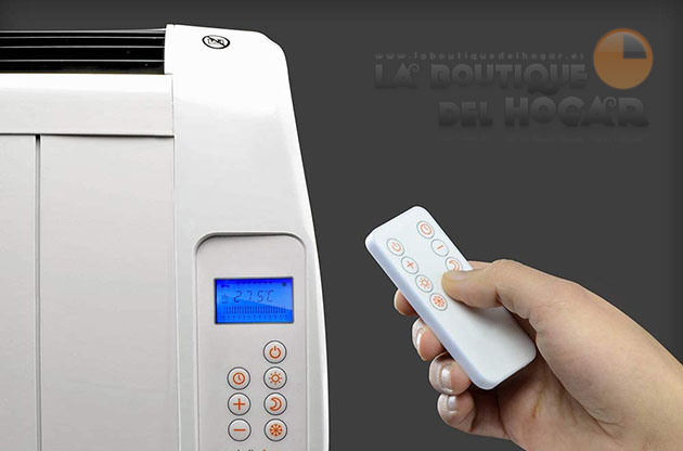 Radiador Emisor Término con cristal templado y App móvil LBH Wifi Warm 900