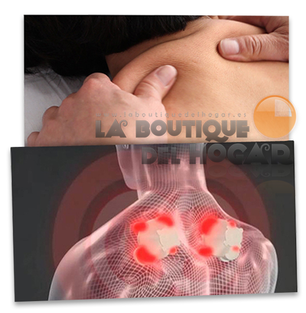Masajeador Cervical Multiusos Shiatsu con Infrarrojos