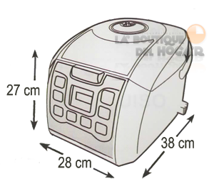 Medidas del Robot de cocina GfM
