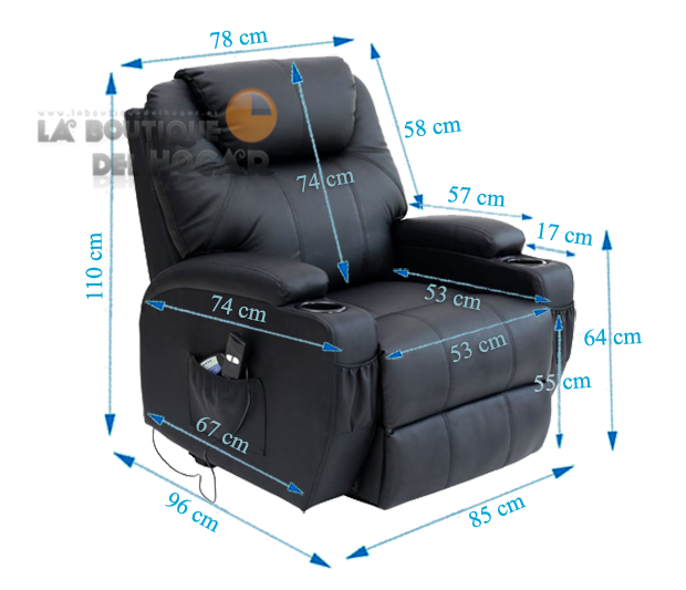 Medidas Sillon Masaje Venti Cinema