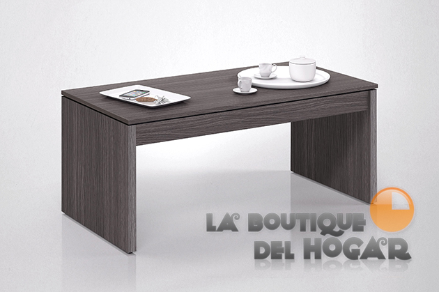 Mesa de Centro elevable con revistero para comedor Modelo Attuale