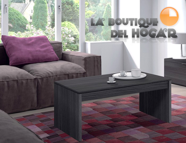 Mesa de Centro elevable con revistero para comedor Modelo Attuale