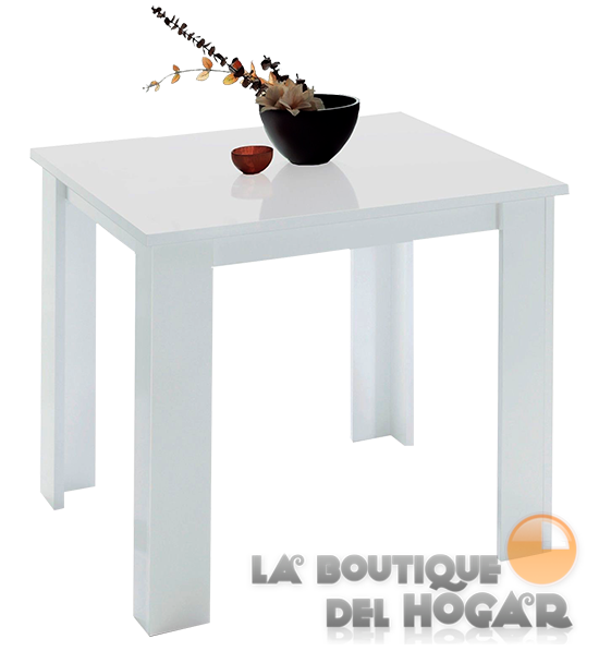 Mesa 90x90 cm para salón comedor o cocina Modelo Práctico