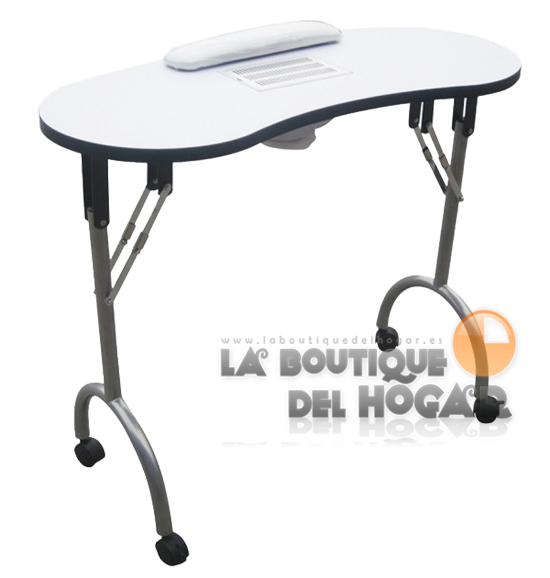 Mesa de manicura Plegable con aspirador
