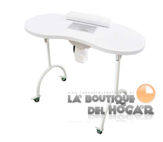 Mesa de manicura Plegable con aspirador