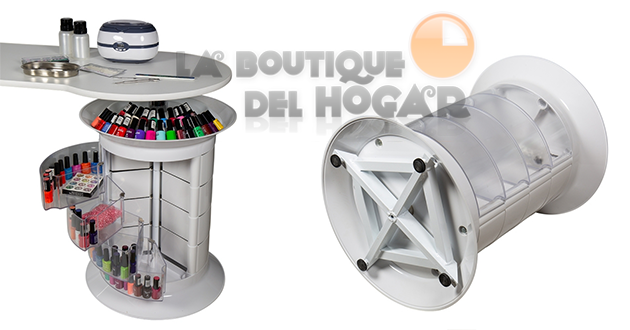Mesa Mostrador de Manicura y Pedicura Modelo Elite Grande Plus
