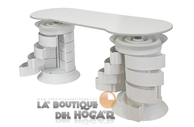 Mesa Mostrador de Manicura y Pedicura Modelo Elite Grande Plus