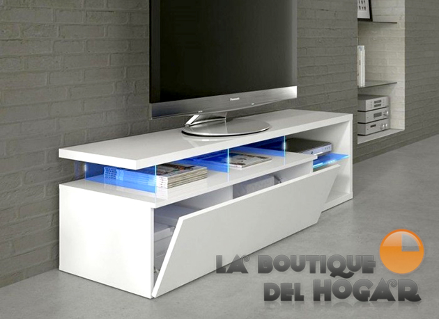 Mueble TV para salón comedor Modelo Blue-Tech