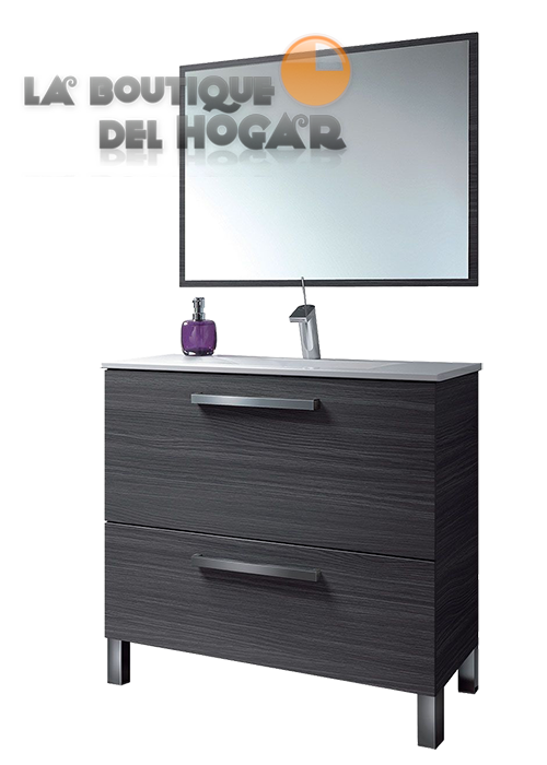 Mueble de Baño con Lavabo y Espejo Modelo Urban