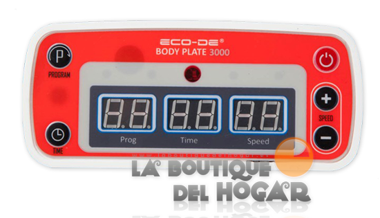 Plataforma Vibratoria Oscilante Body Plate ECO-512