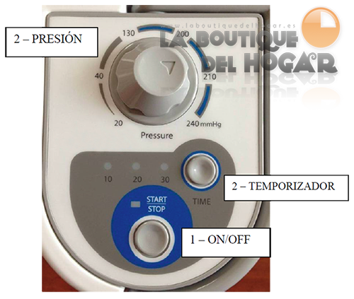 Equipo de Presoterapia portátil New Farma Press 1