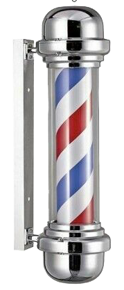 Poste giratorio para Barbería