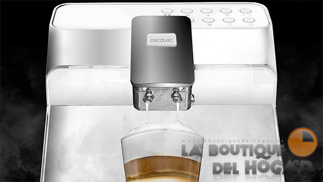 Cafetera Cecotec Power Matic-ccino 7000 de 19 Bares con depósito de leche