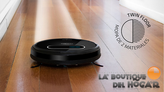 Robot Aspirador Inteligente con Control de Memoria Conga Serie 1190