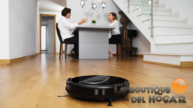 Robot Aspirador Inteligente con Control de Memoria Conga Serie 1290