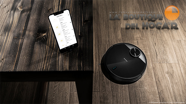 Robot Aspirador Inteligente con Mapeo Láser interactivo y sistema RoomPlan Conga 3490 Elite