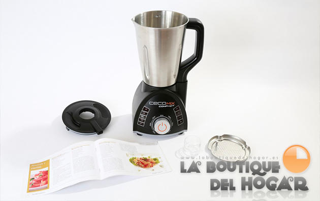 Componentes del Robot de Cocina Cecomix Compact
