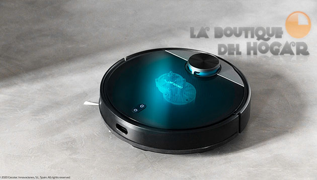 Robot Aspirador Inteligente 2300 Pa con App Móvil, Mapeo Láser y Cepillo Jalisco Conga 3590