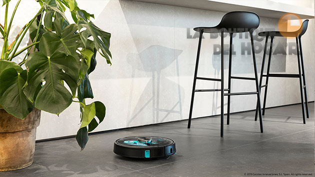 Robot Aspirador Inteligente con App Móvil, Mapeo Láser y Cepillo Jalisco Conga 5490