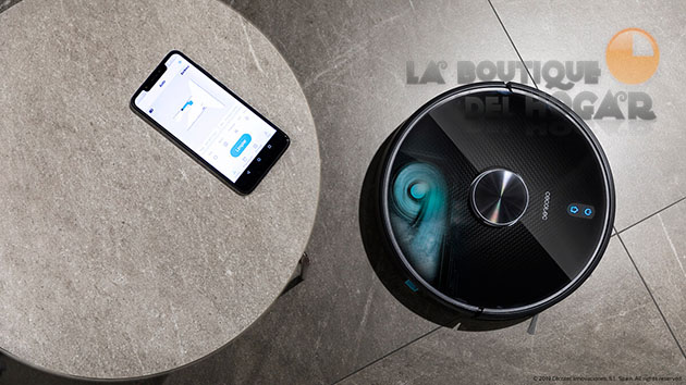 Robot Aspirador Inteligente con App Móvil, Mapeo Láser y Cepillo Jalisco Conga 5490