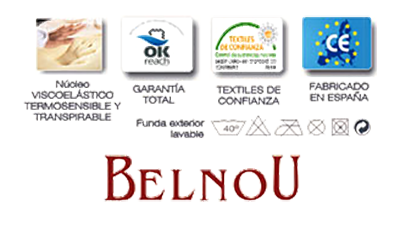 Almohada Viscoelástica Belnou BICONFORT