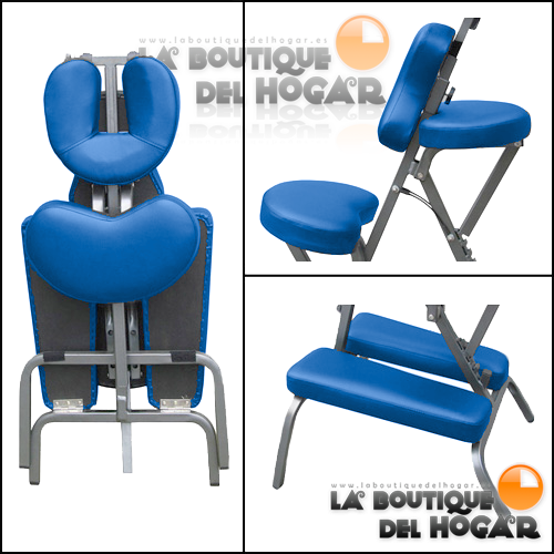 Características Silla de masaje plegable metálica