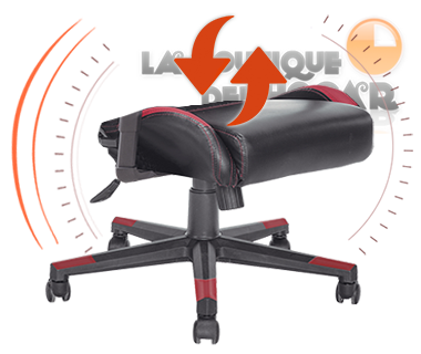Sillón giratorio, basculante y reclinable para jugador Modelo Racing Gaming