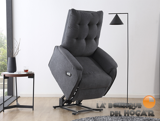 Sillón Relax Levantapersonas en Tela Modelo Canyon