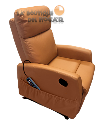 Sillon Masaje Relax Modelo Compact Comfort Camel