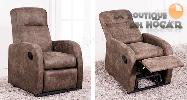 Sillón Relax en Tela Modelo Home