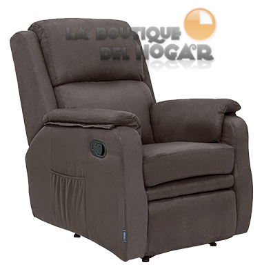Sillón de Masaje Relax Modelo Nueva Delhi con reclinación manual