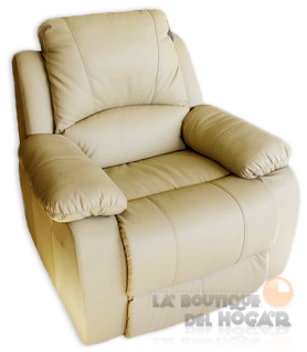 Sillón de masaje modelo Olimpia Levantapersonas Beige ECO-749 UP
