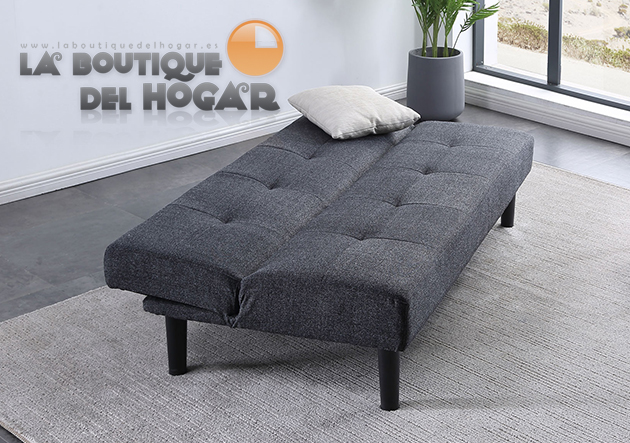 Sofá Cama Modelo Cheap en Tela con Sistema de apertura clic clac tipo libro