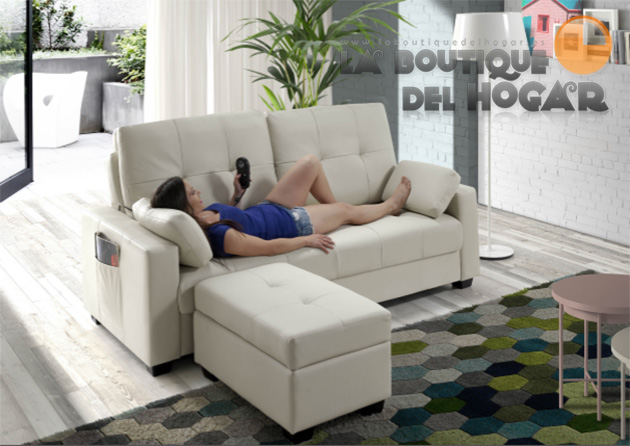 Sofá Relax 3 plazas con masaje integrado ECO-8220